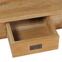 vidaXL Hallbenk massiv teak 90x30x40 cm
