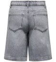 Kids Only Kogcomet Wide Long Shorts Dnm Dia Noos Grey 140