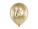 Partydeco Glossy Ballonger 30Cm 60 Gull Én Størrelse