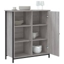 vidaXL Skjenk grå sonoma 70x30x80 cm konstruert tre