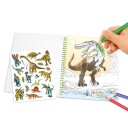 Dino World Colouring Book With Reservible Seqins  0412757 