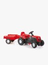 Dolu Ranchero Tråtraktor Med Tilhenger Rød