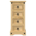  Nattbord Corona 35x32,5x74 cm heltre furu 8721012878945