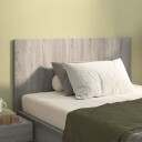  Sengegavl grå sonoma 120x1,5x80 cm konstruert tre 8720286967690