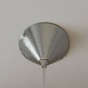 Lindby Enkel pendellampe Petra i glass