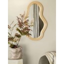 Ferm Living   Pond Speil Medium Rattan Natural Lampemesteren