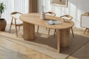 Dano spisebord 180 cm ovalt - Safir Eik