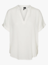 Vero Moda Curve Beauty Short Sleeve Top Hvit 48