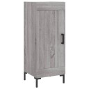 vidaXL Skjenk grå sonoma 34,5x34x90 cm konstruert tre