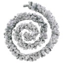  Julegirlander med LED lys grønn 5 m PVC