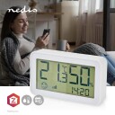 SmartLife Klimasensor | Zigbee 3.0 | Batteri drevet | Android™ / IOS | Hvit