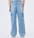 name it Nkfrose Hw Wide Cargo Jeans 6190-Bs Noos Blue 176