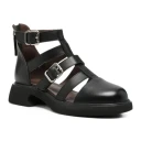Sergio Moretti Dame Sko Svart 37 EU,