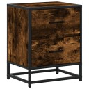  Nattbord røkt eik 40x31x50 cm konstruert tre 8721102837371