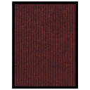 vidaXL Dørmatte stripet rød 40x60 cm