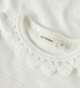 Lil Atelier Lil' Atelier Genser Blonder/Hullmønster NmfTapia Coconut M 4 år (104) Genser Hvit