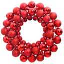 vidaXL Julekrans rød 45 cm polystyren