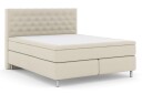 Select No 6 Komplett Sengepakke 180x200 Fast Lateks/Memory - Beige/Metallben