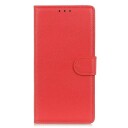 INCOVER Honor 90 PU Litchi Skin Flip Deksel med Lommebok - Rød