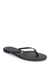 Lauren Ralph Lauren Raquel Leather Flip Flop   Black   41