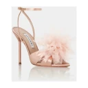 Aquazzura Dame Sko Rosa 37 1/2 EU,