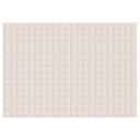 Vidaxl Vektdyne kremhvit 155x220 cm 7 kg stoff