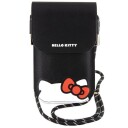 Sourcing Hello Kitty Handbag Hkowbpsckek Black/Black Leather Hiding Kitty Cord