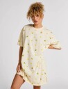 Hunkemöller Sd Jersey Lace Bow Yellow XS/S