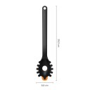 Fiskars Functional Form pastasleiv 29 cm Svart