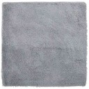  Flossteppe med lang luv NAVARRA sølvgrå 200x200 cm polyester 8721158558701