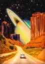 Road Trip to the Rings of Infinity Plakat Plakat / 50x70cm