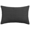 vidaXL Putetrekk 2 pcs HEERLEN Mørkegrå 50 x 80 cm Bouclé