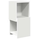  Hjørneskap Hvit 25,5x25x55cm Konstruert tre