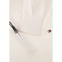 Tommy Hilfiger Pima Org Ctn Cashmere Zip Mock   Cream   S