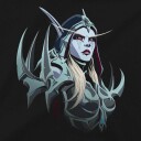 World of Warcraft T-skjorte Sylvanas - L - Voksen - 100% bomull