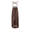 Dolce & Gabbana Dame Kjoler Brun 3XL,