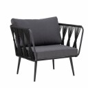 Bloomingville Pavone Loungestol Sort 2 stk