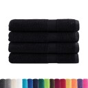  Premium håndklær SOLUND 4 stk svart 100x200 cm 600 g/m2