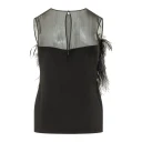 Alberta Ferretti Dame Topper Svart S,