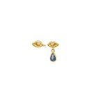 Maanesten Louise Earrings Øredobber Gull