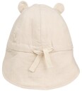 Liewood Gorm Linen Sun Hat With Ears   Cream   3/6M