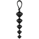 Satisfyer Love Beads Analkjede 2 stk     - Svart