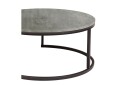 Britu Sofabord 80x35 cm Grå -