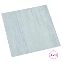  Selvheftende Gulvplanker 30,5 x 30,5 cm 20 pcs PVC Grønn