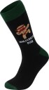 Lindbergh Christmas Bamboo Sock   BLACK   40 47