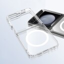 Tech Protect FlexAir MagSafe Mobildeksel for Samsung Galaxy Z Flip 6/7 FE Gjennomsiktig Vanntett