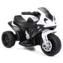Barnemotorsykkel 6v barnevogn 6v barnevogn med musikk 66 x 37 x 44,5 cm svart + hvit
