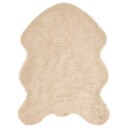  Faux Skinnmatte Tafalla Beige 80 x 120 cm Polyester