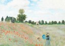 The Poppy Field 1873 Plakat by Claude Monet Plakat / 70x100cm