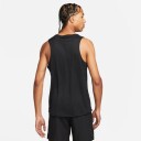 Nike Dri-Fit Miler Running Tank Herre Black XL